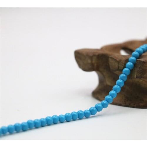 Fashion Multicolor Shell Round Beads Pearl 4mm6mm8mm10mm12mm Charms Women Girls Newly Making Loose Beads Jewelry 15inch Y12