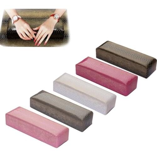 Nail Art Pillow for Manicure Hand Arm Rest Pillow Snake Skin Print Cushion Holder Soft Manicure Nail Tool Equipment 4 Colors