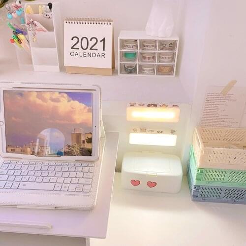 New Stepless Dimming LED Reading Desk Lamp USB Rechargeable Table Lamp for Study Touch Magnetic Bedside Lamp Night Light Home