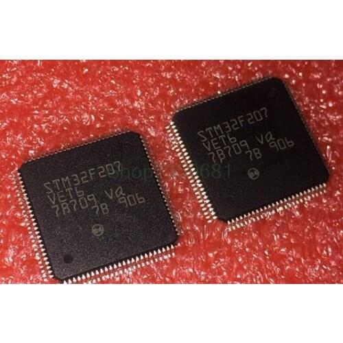 New original 10PCS/LOT STM32F207VET6 STM32F207 VET6 LQFP-100