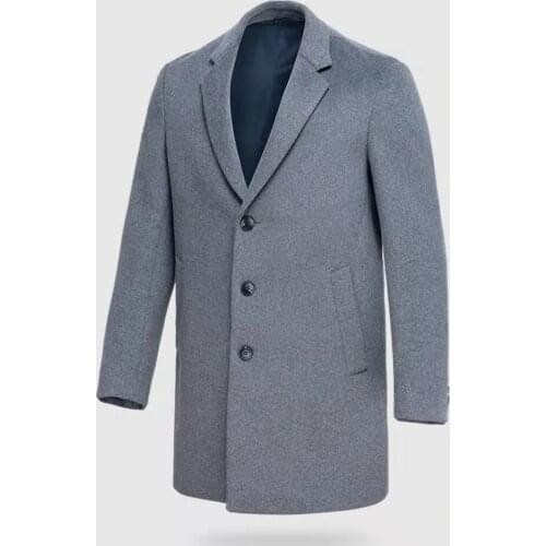 New Youpin Manufacturers business casual wool blend coat Wool worsted crisp and sleek detailed details