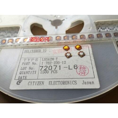Original new 100% LS5A2M-T thin film switch 5.2*5.2*0.5 touch SMD key