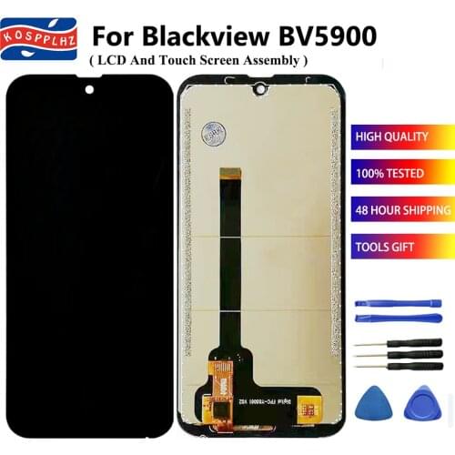 For Blackview BV5900 LCD Display + touch screen Digitizer Perfect Repair Part For BV 5900 LCD + Touch Panel Screen +Tools