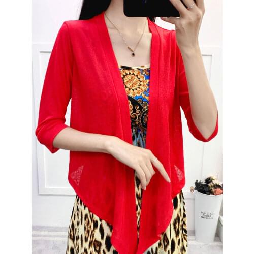 White Black Red Short Jacket Lace Bolero For Women Shrug For Evening Dresses Cape Thin Knitted Coat Jacket