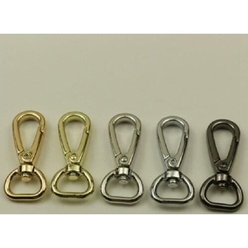 10pcs/lot) Luggage hardware accessories chain buckle handbag metal keychain dog buckle connecting buckle