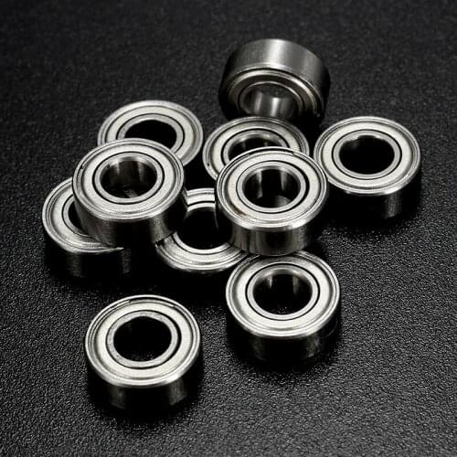 10pcs Double Shielded Miniature High-carbon Steel Single Row 686ZZ Ball Bearing
