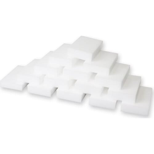50/80PCS Magic Melamine Sponge White Eraser Kitchen Office Bathroom Clean Accessory Dish Cleaning 100*60*20mm