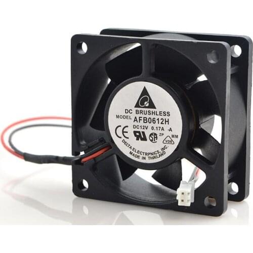 6025 0.17A 12V AFB0612H 6 cm 6cm chassis quiet cooling fan