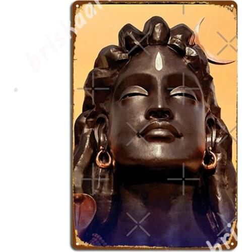 Adiyogi Metal Signs Wall Decor Cinema Garage Printing Club Bar Tin sign Posters