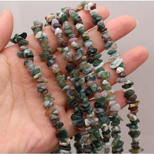 Natural stone Beads irregular shaped India Agate Exquisite Gravel Beaded For Jewelry Making DIY Bracelet Necklace Accessories