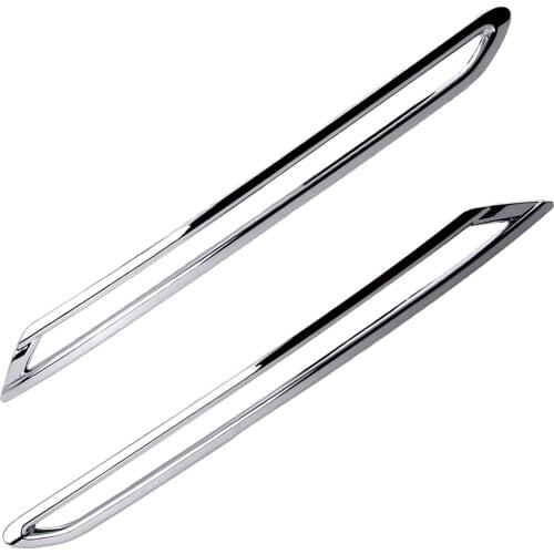 DWCX 1 Pair Chrome Car Rear Fog Light Lamp Cover Trim Fit for Honda Accord 2018 2019 2020