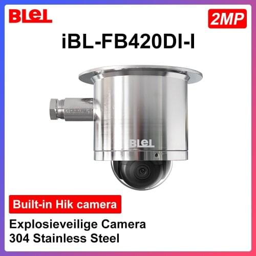 HIKVISION Explosion-proof EX Camera 2MP Built-in Hik camera 304 Stainless Steel Explosieveilig IR 20m Exd IIC T6