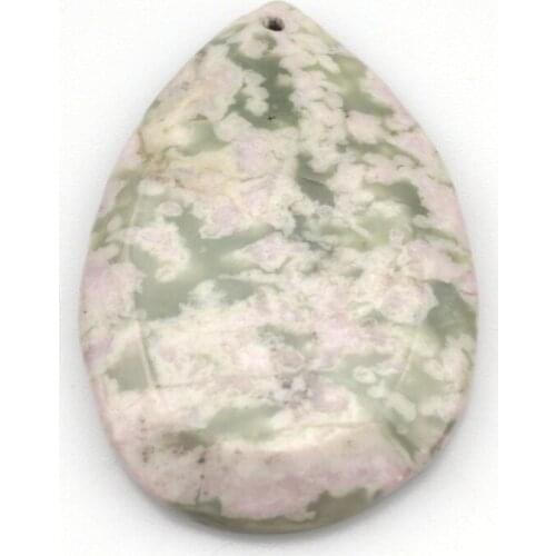 Drop shape marble beads natural stone beads DIY loose beads for jewelry making 1 piece to sale
