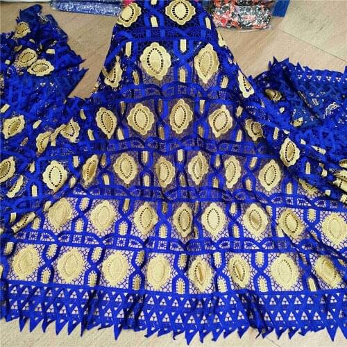 Latest Swiss voile lace African Guipure Lace Fabric With Stones Nigerian French Lace Fabric Embroidered French Net Lace HLS05