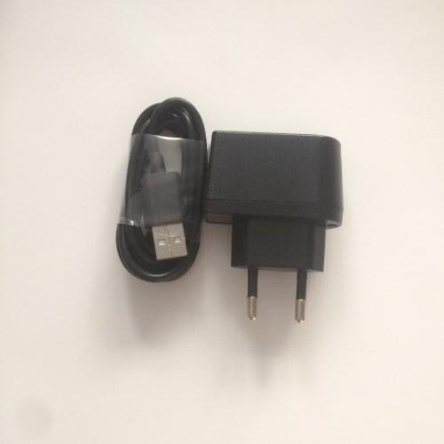 New Travel Charger + USB Cable For Homtom HT17 MTK6737 Quad Core 4G 5.5 Inch 1280x720 Free Shipping + Tracking