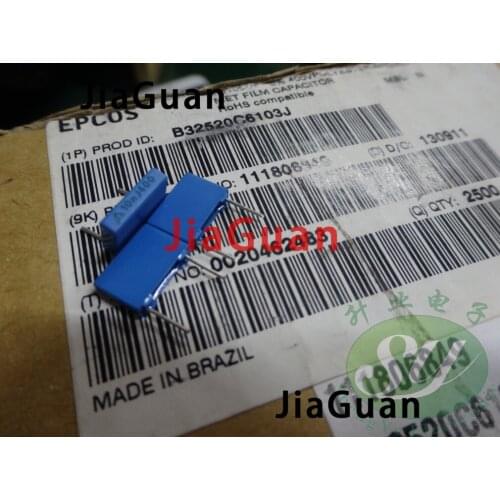 20PCS NEW EPCOS B32520C6103J 0.01UF 400V PCM7.5 103/400V p7.5mm B32520 0.01uf/400v 10nf 103