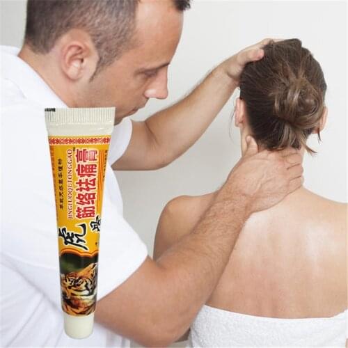 25g Medical Tiger Bone Analgesic Plasters Lumbar spine Pain Relief Ointment Herbal Rapid Heel/joint musclePain Relief Creams Bal