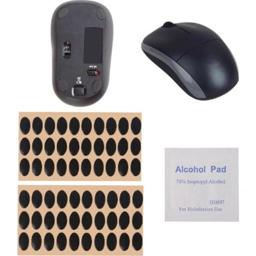 60pcs Mouse Feet Mouse Skates Pads - for logitech M215 / M310 / M325