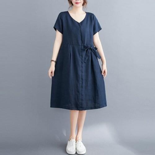 BORISOVICH Linen Summer Dresses