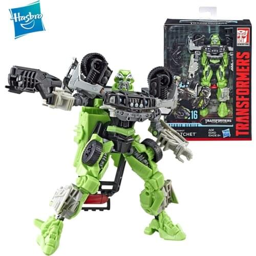 Original Hasbro Transformers Studio Series 16 Deluxe Class Movie Ratchet Action Figure Model Toy SS16 - Kids Ages 8 & Up