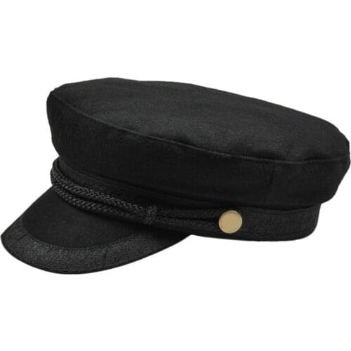 Hats Women Casual Sunhat Fashion Embroidery Lace Cap Decoration Captain Hat Beret