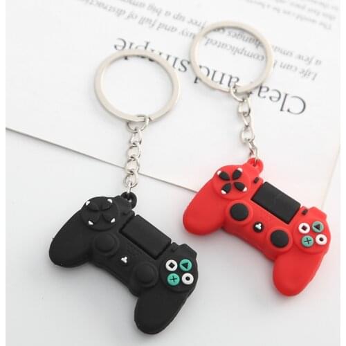 Lateefah Personality Simulation Game Keychain Ring Pendant Men And Women Couple Key Chain Bag Pendant Keyring New Arrivals