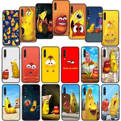 Larva Soft Cover Case for Samsung Galaxy Note 8 9 A01 A60 M10 M20 M30 M40 M30S S8 S9 Plus