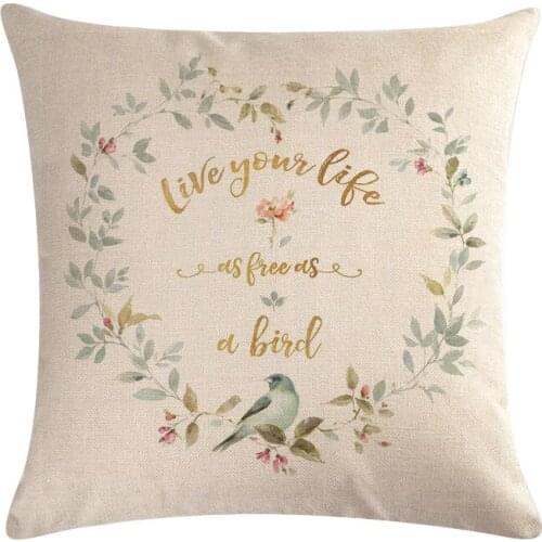 Wholesale fashion custom throw pillow case cover car cushion pillow for travel