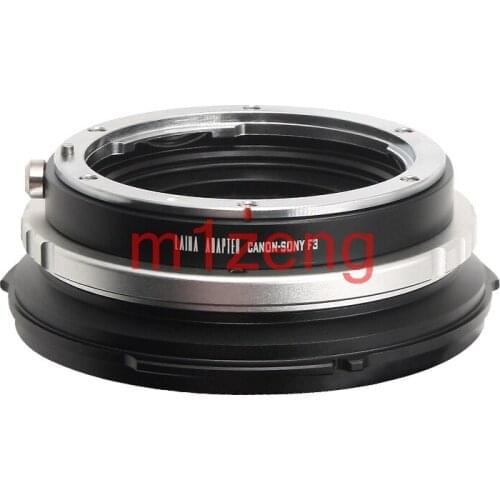 EF-F3 adapter ring for canon eos lens to sony pmw-f3 f5 f55 f65 FZ Camcorders DV Video camera