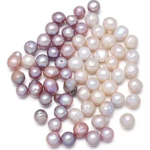Natural Freshwater Pearl Pendant Round shape Pendants for Jewelry Making DIY Necklace Accessories Free Making Necklace 10-11mm