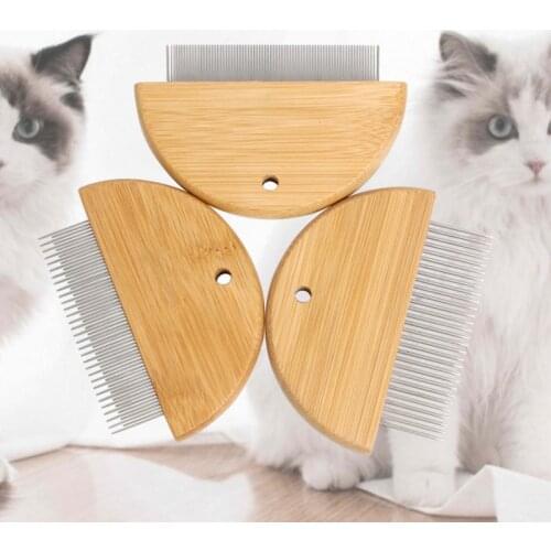 Cat Comb Dog Pet Grooming And Care Products Removes Hairs For Slicker Brush Take Out Combing Long Multibrush Lice Metal Animal