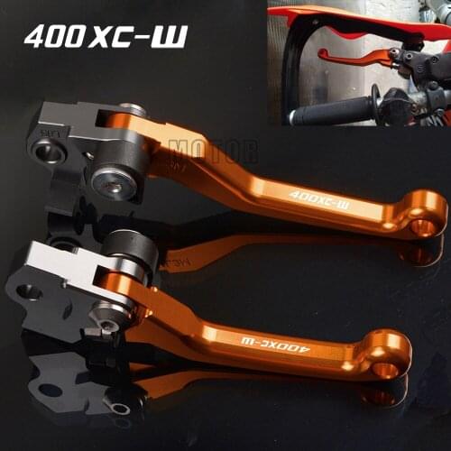For 400XC-W 2007 2009-2010 400 XC-W XCW XC W CNC Motor Motorcycle DirtBike Dirt Pit Bike Motocross Pivot Brake Clutch Levers