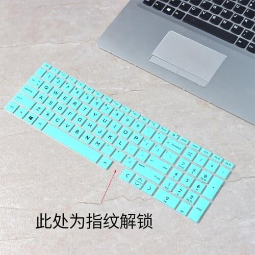 Silicone Laptop Keyboard Cover skin For HP Envy x360 15 (2021) 2021 15 15.6 inch