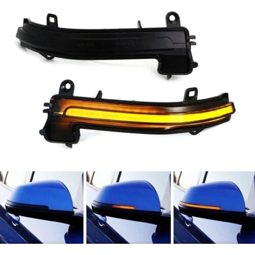 2Pcs Dynamic Steering Signal Led Rear View Mirror Indicator Flasher for Bmw F20 F30 F31 F21 F22 F23 F32 X1 E84 1 2 3 4