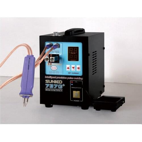 SUNKKO 737G+ with 70B welding pen attery Spot Welder 4.3KW High Power Automatic Spot Welding Machine