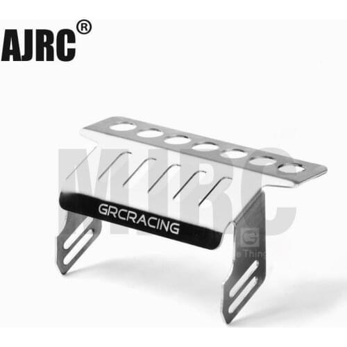 TRX-4 1.5mm Thick Stainless Steel Chassis Armor Axle Front Bumper Gearbox Base Protection Plate for 1/10 RC Crawler Traxxas TRX4