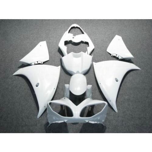 White Injection molding plastic fairings for Yamaha YZF R1 09 10 11 12 13 14 15 fairing kit YZFR1 2009-2015 BN25