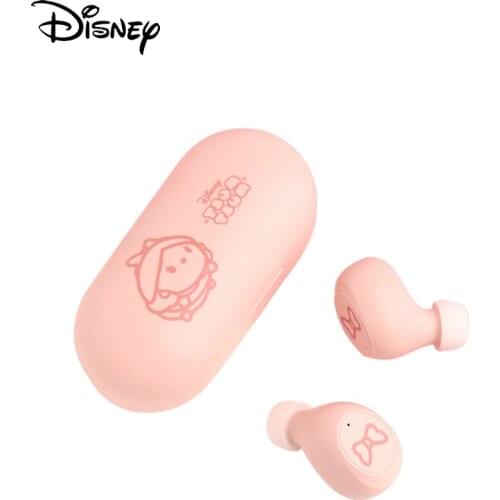 Disney true wireless Bluetooth-compatible headset girls cute in-ear mini stealth sports running micro-mini for iPhone for Huawei