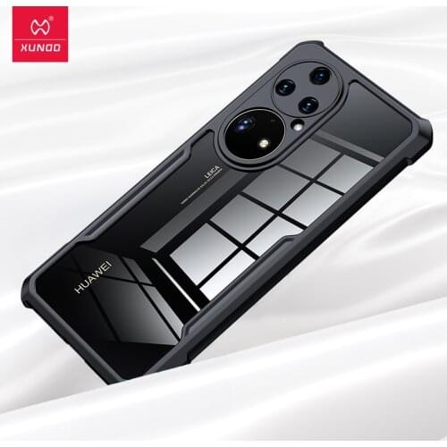 For Huawei P50 Pro Case, Xundd Shockproof Case Screen Protector For Huawei P20 P30 P40 P50 Pro Cover Transparent Phone Case