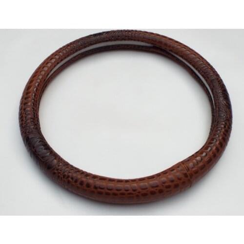 Pink 38cm Women Girl Car Steering Wheel Cover Breathable Anti-Skip Handbrake Grips Gear Shift Collars for BMW Car Styling