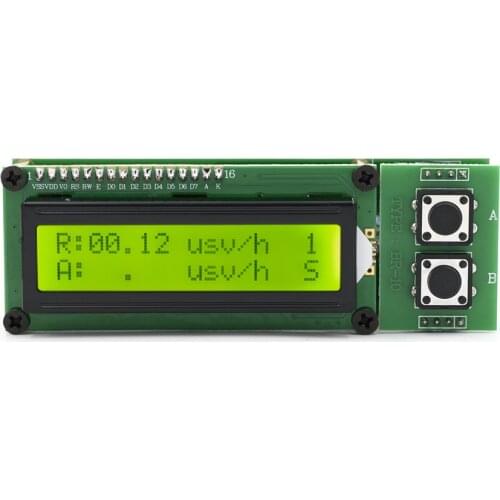 Nuclear Radiation Detector EMF Meter Geiger Counter Tester Stone Jewelry Radiation Personal Dosimeter with Data Line