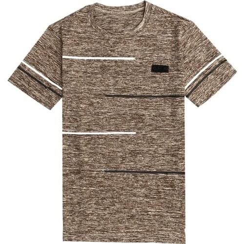 Oversized T Shirt Men Fashion Summer Men T Shirts Graphic T Shirts Breathable Short Sleeve Strip Funny T Shirts Asian Size 9XL