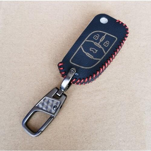 Hot Sale Leather Remote Key Car Cover For Chevrolet Lova/Aveo/Cruze For Opel Vauxhall Insignia Astra Mokka For Buick Key Case