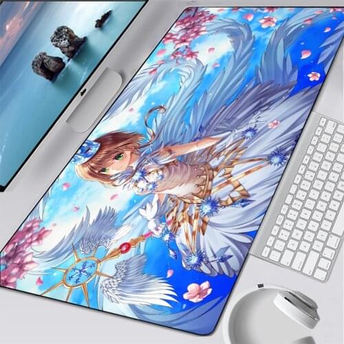 Anime Cardcaptor Sakura Mouse pad Gamer mouse pad kawaii Large Gaming Mouse Pad keyboard cute mouse pad office desk mouse pad