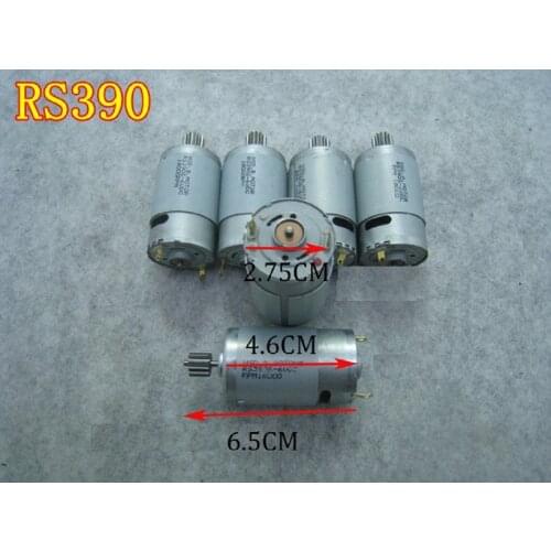 Good quality 3 Models 380,390,550, Motor for Child ride on car and motorcycle parts, Driver
