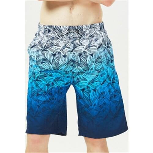 Mens Swimming Shorts M-4XL Swimwear Men Swimming Trunks Plus Size Swimsuit Gradient maillot de bain Swimming Suit
