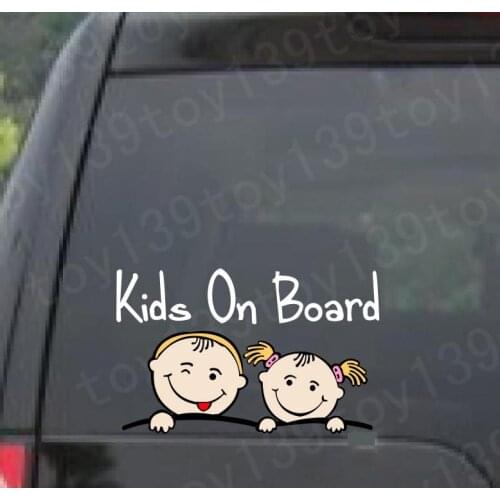 NetCat /KIDS Baby ON BOARD car decals/water proof/car window body/NOT PRINT/Funny Vinyl Car Sticker Decal/reflective