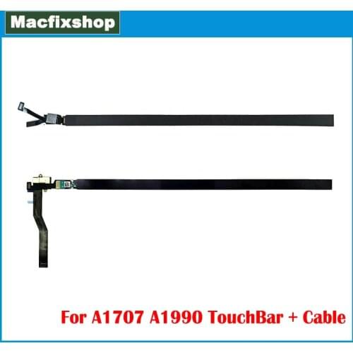 Original 15" A1707 TouchBar with Cable 821-00681-04 For Macbook Pro Retina A1990 Touch Bar 2016 2017 2018 2019 Tested Working