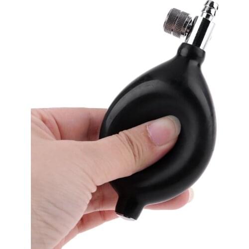 Blood Pressure Monitor Inflation Pump Latex Bulb with Twist Air Release Valve