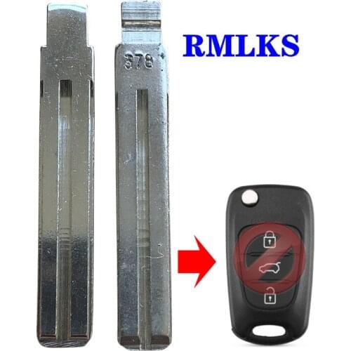Type #13 Metal Blank Flip KD Remote Key Blade For Kia For Hyundai IX35 I30 For Toyota Crown For Lexus Uncut TOY40 TOY48 Blade